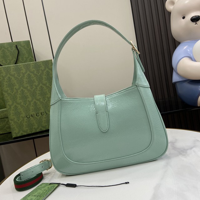 gucci專櫃新款原廠皮腋下包 古馳ackie系列小號肩背包 jcp2346